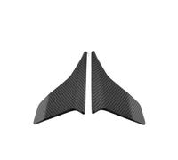 CRJIMX Pièces de Motos Effet d'Appui Latéral Spoilers Nus Ailerons Fixes Carénage Déflecteurs pour CFMOTO CF250SR CF 250SR 250 SR 300SR(Fibre de Carbone)