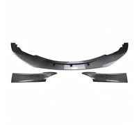 CRJIMX pour 1 Series F20 F21 pour M-Sport 2011-2014 Pre-Lci Body Kits Noir Brillant Pare-Chocs Avant De Voiture Lip Séparateur(Aspect Carbone)