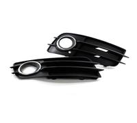 CRJIMX Pour A4 B8 S4 Version Sport 2009 2010 2011 2012 Couvercle Phare Antibrouillard De Calandre Avant Gauche Droite Noir CRJIMX