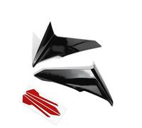 CRJIMX pour ADV 350 ADV350 2022 2023 2024 2025 Carénage De Jambe Déflecteur Vent Accessoires Moto Déflecteurs d'air Pare-Brise Latéral(Noir)