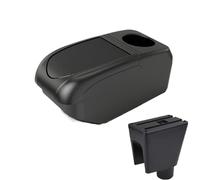 CRJIMX Pour C&hevrolet Pour Spark Boîtier D'accoudoir Pour C&hevrolet Pour Spark 3 III Pour Aveo T200 Boîte De Rangement D'accoudoir Voiture(B1 Black Frame 6USB)