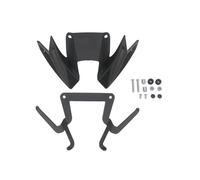 CRJIMX pour CB500 pour Hornet CB 500 2024 2025 Aileron Avant De Moto Downforce Naked Carénage Aérodynamique Winglets(Matte Black)
