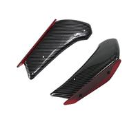 CRJIMX pour CBR1000RR CBR 1000 RR SP SP2 2017 2018 2019 Motocyclette Pièces De Carénage Kit D'aileron Aérodynamique Winglet Fixe Aileron De Carénage(Carbon Pattern Red)