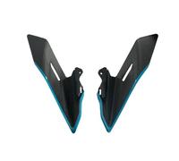 CRJIMX pour CFMOTO 450SR 450SRS Pièces De Moto Appuis Latéraux Spoilers Nus Ailerons Fixes Déflecteurs D'aileron Accessoires Moto(Bleu,Perforated)