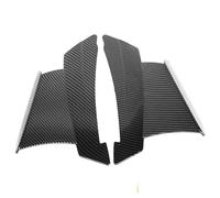 CRJIMX pour CFMOTO 675SR 675SR-R 675SRR Aile Fixe pour Moto Aile Avant Aérodynamique Winglet Accessoire Carénage en Fibre De Carbone(Carbon Fibre)