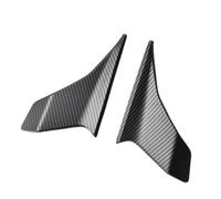 CRJIMX pour CFMOTO CF250SR CF 250SR 250 SR Pièces Moto Spoilers latéraux Portance Nue Ailerons Fixes Déflecteurs d'aileron de carénage(Motif en Fibre de Carbone)