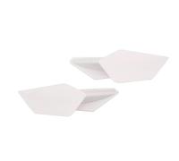 CRJIMX pour CRF1100L ADV Sports Winglets Kits Aileron Latéral Aérodynamique Spoiler Universel Accessoires Motos Décoration(Blanc)