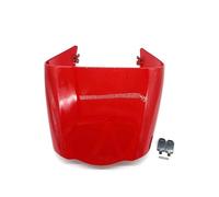 CRJIMX pour Ducati pour Diavel 1200 2011-2018 pour Strada pour CROMO pour Tripe Carénage Passager Moto Bosse Arrière Housse De Selle Arrière(Rouge)