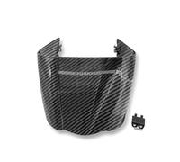 CRJIMX pour Ducati pour Diavel 1200 2011-2018 pour Strada pour CROMO pour Tripe Carénage Passager Moto Bosse Arrière Housse De Selle Arrière(Carbon Fiber Look)