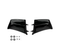 CRJIMX pour Ducati pour Panigale V4/V4S/V4R 2022 2023 Ailerons Fixes en Carbone Panneaux Latéraux Aérodynamique Carénage Kit Déflecteur d'air(Gloss Black)