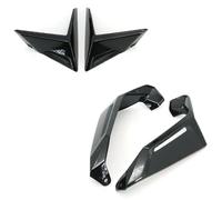 CRJIMX pour Forza750 pour Forza 750 2021 2022 Kit Déflecteur d'air pour Moto Noir Spoiler Accessoire Spoiler Latéral(Noir,Un Ensemble)