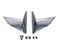 CRJIMX pour Forza750 pour Forza 750 2021 2022 Kit Déflecteur d'air pour Moto Noir Spoiler Accessoire Spoiler Latéral(Grya,Down)