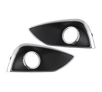CRJIMX Pour Hyundai IX35 Pour Tucson 2010-2012 Cadre Capot Phare Antibrouillard Chrome Pare-chocs Avant Garniture Lampe Phare Antibrouillard Cadre Calandre CRJIMX(Gauche et Droite)