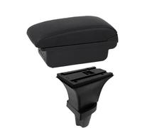 CRJIMX Pour Kia Pour Morning Boîte D'accoudoir Pour Kia Pour Picanto Boîte De Rangement Centrale Accessoires Auto Retrofit Intérieur(B2 ligne noire 3USB)