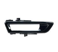 CRJIMX Pour Land Rover Pour Discovery Sport L550 2015 2016 2017 2018 Phare Antibrouillard Avant Voiture Garniture Décorative Noire LR061234 LR061299 CRJIMX(Droite)