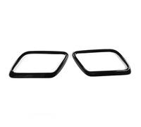 CRJIMX Pour Land Rover Pour Range Rover Pour Velar 2017 2018 2019 2020 2021 Cache-pot D'échappement Arrière En Acier Inoxydable(Noir B)
