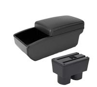 CRJIMX Pour N&issan Pour Tiida C11 Pour Sylphy Pour Latio Boîte À Accoudoir De Voiture Boîte De Rangement Intérieur Centrale(B3 white Storage box)