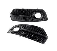 CRJIMX Pour Q5 Standard 2009 2010 2011 2012 Grille De Protection Antibrouillard Pour Pare-choc Avant 8R0807681E 8R0807682E CRJIMX(NOIR)