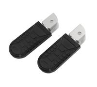 CRJIMX Pour R 1300 GS R1300GS ADV 2023- Motocyclette Conversion Repose-pieds Repose-pieds Conducteur Accessoires Pédales Pied(Argent Noir)