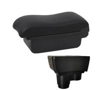 CRJIMX Pour R&enault Pour Duster Boîte Accoudoir Pour Dacia Pour Duster Boîte À Accoudoir Auto 2019-2024 Boîte De Rangement Console Centrale(Ligne noire A2 Pas d'USB)