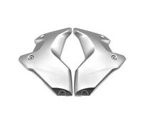 CRJIMX pour R1250GS R1250 GS 2018 2019 2020 2021 2022 2023 2024 Motocyclette Protecteur Latéral en Plastique ABS pour Radiateur Cache-Carénage(Argent)
