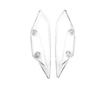CRJIMX pour S 1000 RR S1000RR 2009 2010 2011 2012 2013 2014 Motocyclette Ailerons Aérodynamiques Avant Pare-Brise Carénage Aile(Transparent)