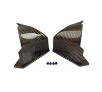 CRJIMX pour S1000RR 2009 2010 2011 2012 2013 2014 Motocyclette Aileron arrière Fixe Aileron de carénage(Carbon Fibre Brown)