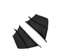CRJIMX pour S1000RR M1000RR HP4 HP2 R1200RS R1250RS K1300S R1100S Carénage latéral Winglet Aileron aérodynamique Déflecteur Spoiler(Matte Black)