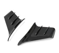 CRJIMX pour S1000RR S1000XR S1000R HP4 F900R F900XR Aileron Latéral Universel Carénage Moto Aile Aérodynamique Déflecteur Spoiler(Noir Brillant)