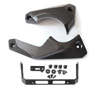 CRJIMX pour Suzuki GSX 8S GSX8S GSX-8S Accessoires Moto Cache-Moteur Carénage Protège-échappement(Motif en Fibre de Carbone)