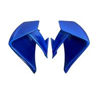 CRJIMX pour Suzuki GSX-R1000 2017 2018 2019 2020 2021 Aileron Avant Fixe aérodynamique pour Moto, aileron latéral Compatible(Bleu)