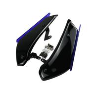 CRJIMX pour Suzuki GSXR 1000 GSX-R1000 2017 2018 2019 2020 2021 Spoilers Latéraux Sportifs De Portance Négative Déflecteur D'aile Aérodynamique(Bleu)