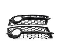 CRJIMX Pour TT 8J 2006-2014 1 Paire Calandres Phares Antibrouillard Noires Brillantes Pare-chocs Avant En Nid D'abeille Accessoires Extérieurs CRJIMX(Glossy Black)