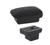 CRJIMX Pour VW Pour Caddy 5 2024 Boîte D'accoudoir Boîte De Rangement D'accoudoir Boîte De Rangement Aménagement Intérieur(A1 Ligne noire PAS USB)