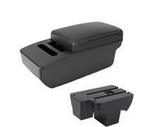CRJIMX Pour VW Pour Polo 2020-2024 Boîte À Accoudoir Voiture Boîte De Rangement Retrofit Pièces Retrofit Accessoires Auto(A3 white Tissue Box)