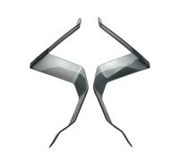 CRJIMX pour XADV 750 2021 2022 2023 2024 2025 Aileron Pare-Brise Fixe Déflecteur Aile Latérale Dispositif de Protection(Gray 2021-2024)