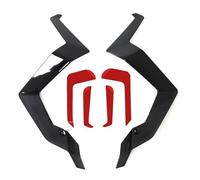 CRJIMX pour XADV 750 X-ADV 750 2025 Modification Bande Enroulée Coupe-Vent Aile Fixe Protège-Jambes Protection Latérale Pare-Brise(Dark Gray)