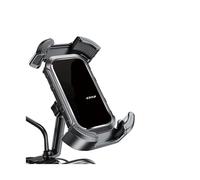 CRJIMX pour Yamaha MT-09 Accessoires Support Téléphone Guidon Moto GPS(Blanc,Rear Mirror)