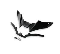 CRJIMX pour Yamaha MT-09 MT 09 MT09 SP 2021 2022 2023 Sport Downforce Spoilers Frontaux Nus Déflecteur Aérodynamique d'Aile de Motociclette(Noir)