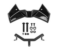 CRJIMX pour Yamaha MT-09 MT 09 MT09 SP pour Y-AMT 2024 2025 Kit D'aileron Avant Appui Aérodynamique Spoiler Frontal Ailerons Winglet Aérodynamique(Gloss Black)
