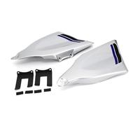CRJIMX pour Yamaha MT-09 MT09 MT 09 2021-2023 Protège-Cadre Moto ABS Couvre-Joint Panneaux Latéraux Carénages avec Kit De Fixation(Silver Black Blue)