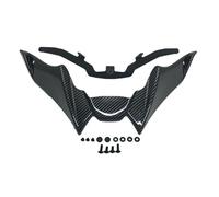 CRJIMX pour Yamaha MT-09 MT09 MT 09 SP 2021 2022 2023 Motocyclette Sport Appui aérodynamique Naked Spoiler Frontal Aileron aérodynamique Déflecteur(Carbon Fiber Look)