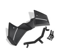 CRJIMX pour Yamaha MT-09 MT09 MT 09 SP 2024 2025 Génération 4 Motocyclette Sport Appui Aérodynamique Naked Spoilers Avant Aileron Déflecteur(Noir)