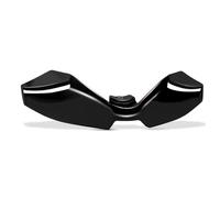CRJIMX pour Yamaha MT-09 MT09 SP 2024 2025 Motocyclette Carbone Appui Aérodynamique Spoilers Avant Naked Aileron Aileron Avant Kit De Spoiler Avant(Noir Brillant)