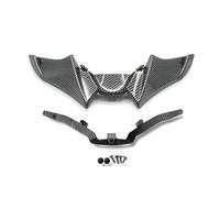 CRJIMX pour Yamaha MT-09 SP MT 09 2021 2022 2023 Spoiler Avant Nu Aileron Kit Aérodynamique Accessoires Moto(Carbon Fiber Look)