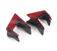 CRJIMX pour Yamaha MT07 MT 07 MT-07 Déflecteur d'air pour Moto Spoilers d'Appui Latéral Kit d'Aile Aérodynamique avec Winglet Accessoires de Carénage(Rouge)