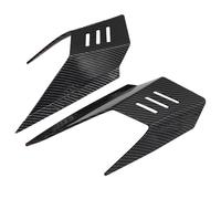 CRJIMX pour Yamaha pour Nmax 2024 Kit D'Aile Aérodynamique pour Moto Winglet Ailerons Latéraux Spoiler Accessoires(Carbon Fibre Looking)