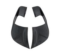 CRJIMX pour Yamaha R7 YZF YZFR7 2021 2022 2023 1 Paire d'ailes Fixes pour Moto Aileron Aérodynamique Carénage Noir Mat Accessoires(Carbon Paint Gloss)