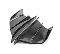 CRJIMX pour Yamaha YZF R1 R6 R25 R7 R3 Accessoires Universels pour Moto Aileron Spoiler Aileron Aérodynamique Winglet(Noir)