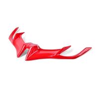 CRJIMX pour Yamaha YZF R15 YZFR15 V3.0 2017-2020 Motocyclette Carénage Avant ABS Ailerons aérodynamiques Protection inférieure Couverture de Garde(Rouge)